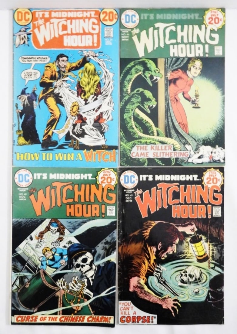 (4) DC IT'S MIDNIGHT THE WITCHING HOUR! COMICS (1 of 3)