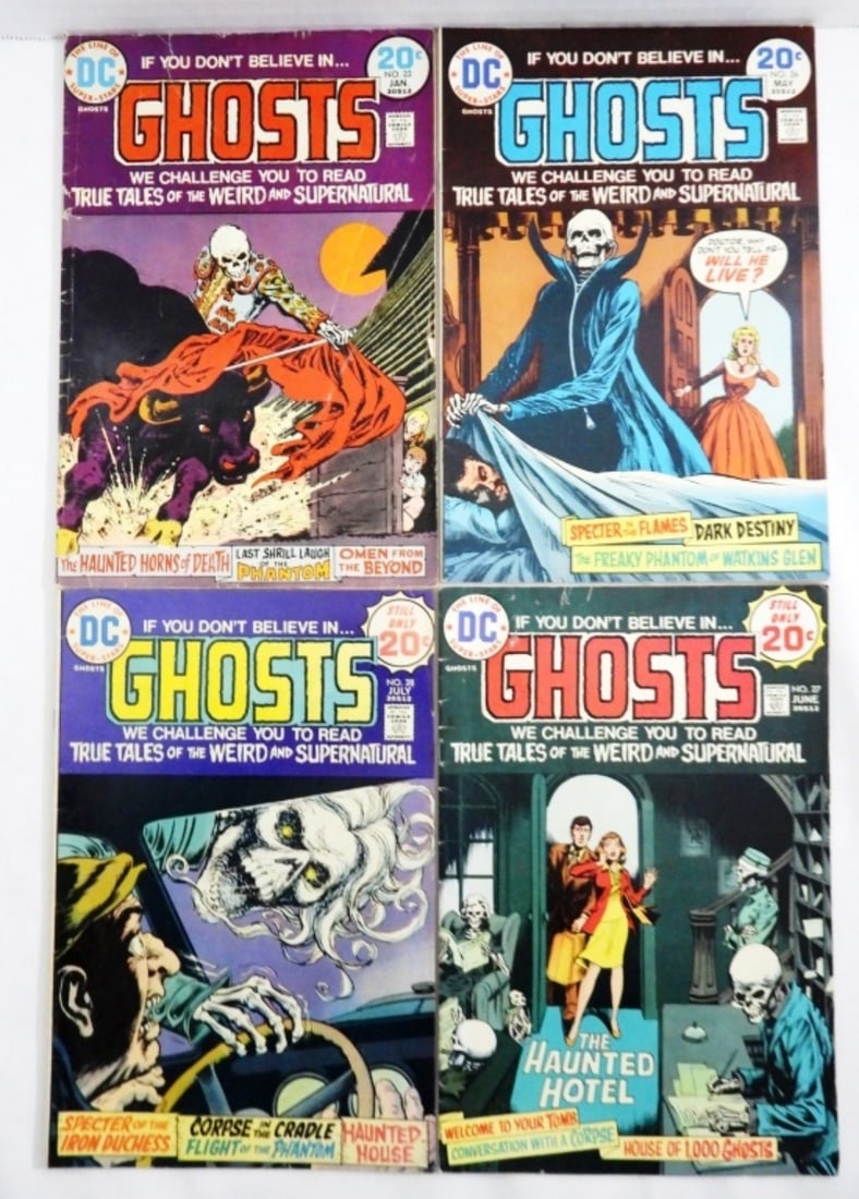 (4) DC GHOSTS COMICS (1 of 3)