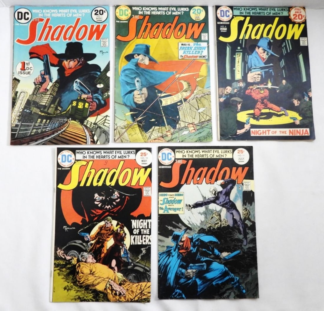 (5) DC THE SHADOW COMICS (1 of 3)