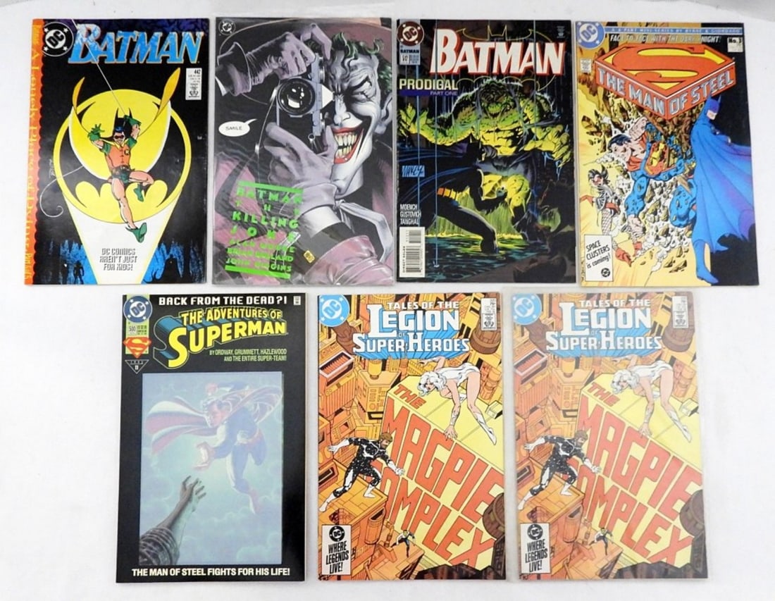 (7) DC SUPERMAN, BATMAN & LEGIONS (1 of 2)