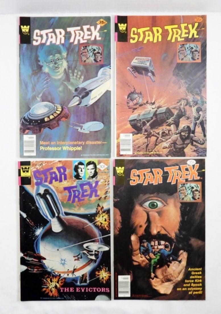 (4) WHITMAN STAR TREK COMICS (1 of 3)