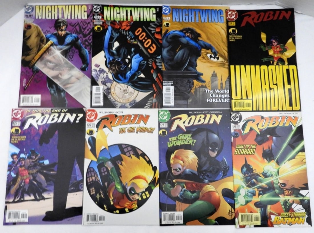 (5) DC ROBIN & (3) NIGHTWING (1 of 2)