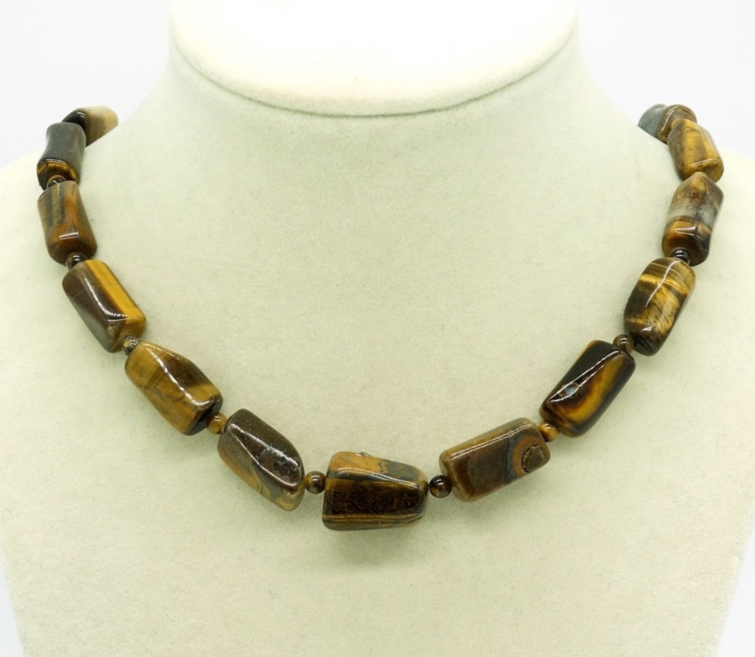 Tigers Eye Necklace (1 of 3)