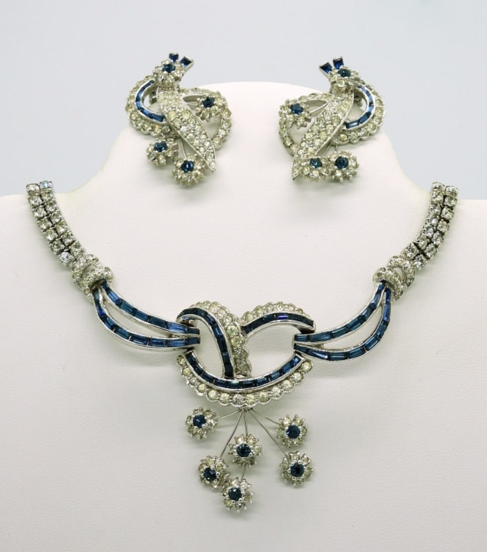 Vintage Jomaz Necklace & Earring Set (1 of 3)