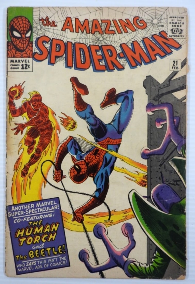AMAZING SPIDER-MAN #21 MARVEL 1964! (1 of 4)