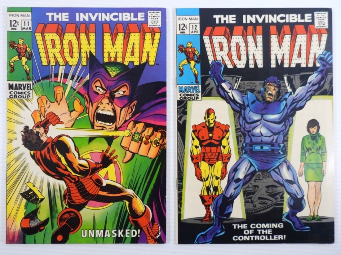 (2) Invincible Iron Man #11 & #12 MARVEL (1 of 3)