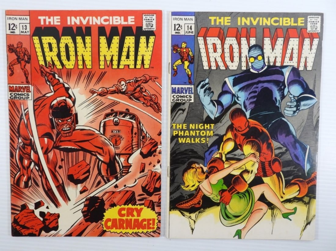 (2) Invincible Iron Man #13 & #14 MARVEL (1 of 3)