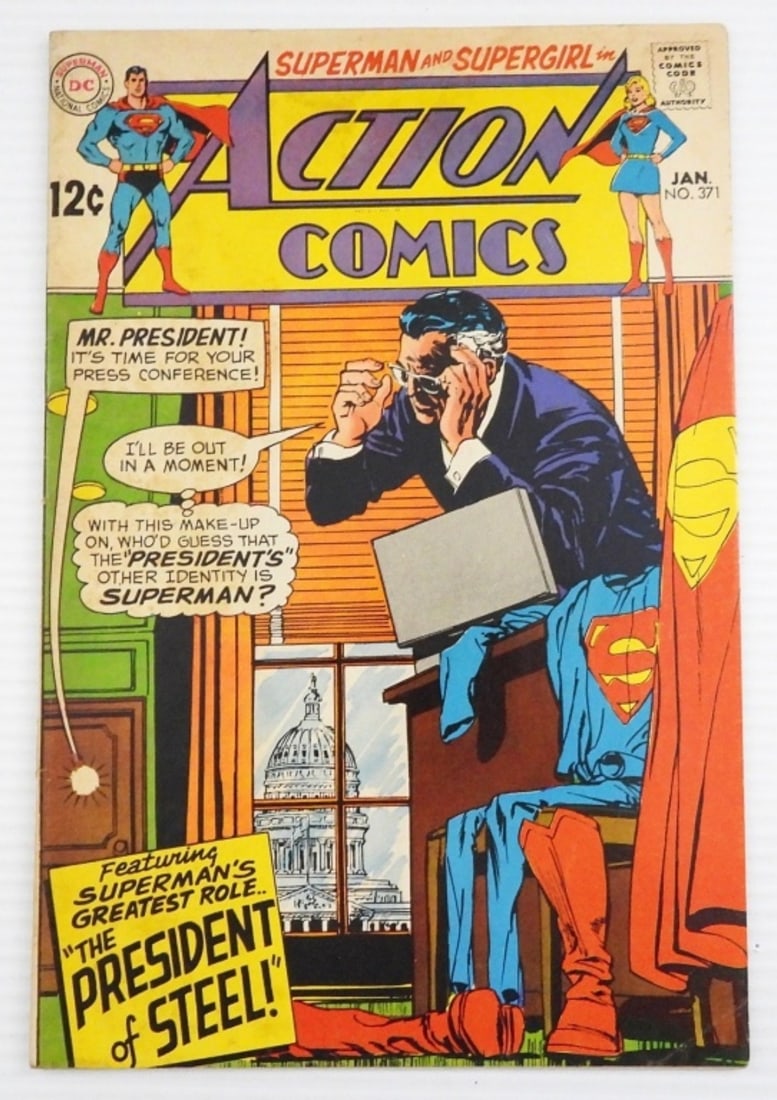 1969 DC ACTION COMICS ISSUE #371 (1 of 2)