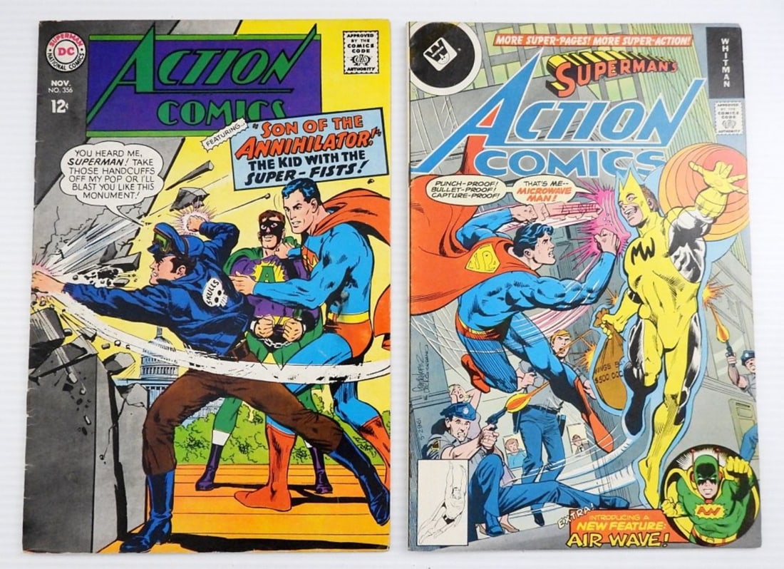 (2) VINTAGE DC ACTION COMICS (1 of 2)