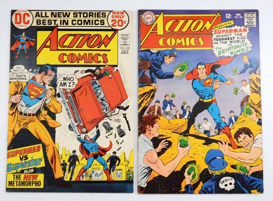 (2) VINTAGE DC ACTION COMICS (1 of 2)