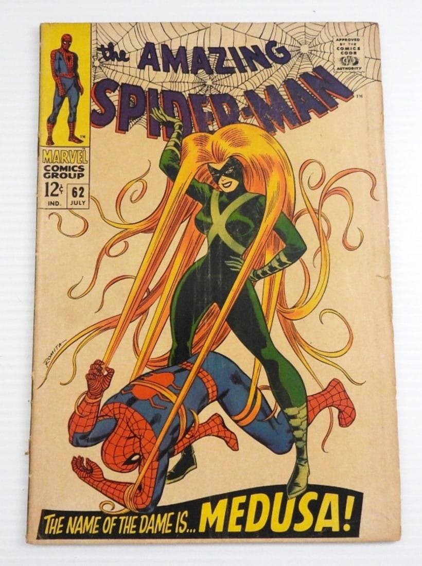 THE AMAZING SPIDER-MAN 12 CENT ISSUE #62 (1 of 2)