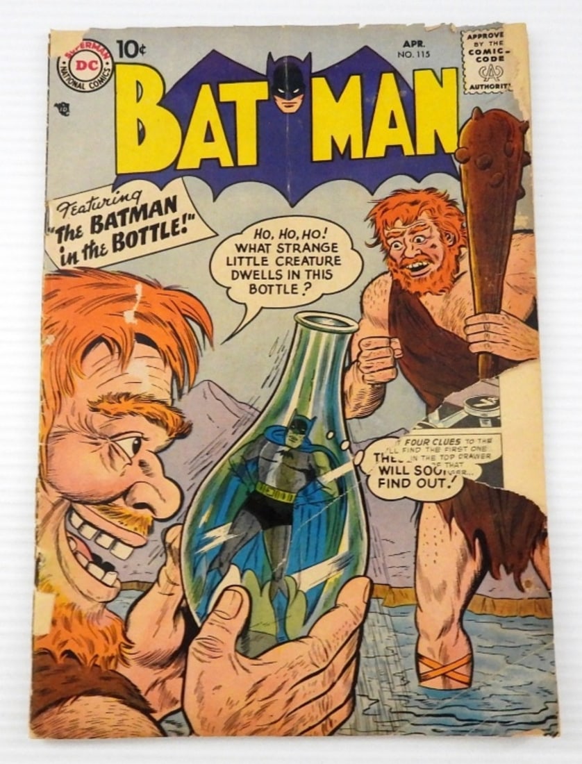 SILVER AGE 1958 BATMAN 10 CENT ISSUE (1 of 2)