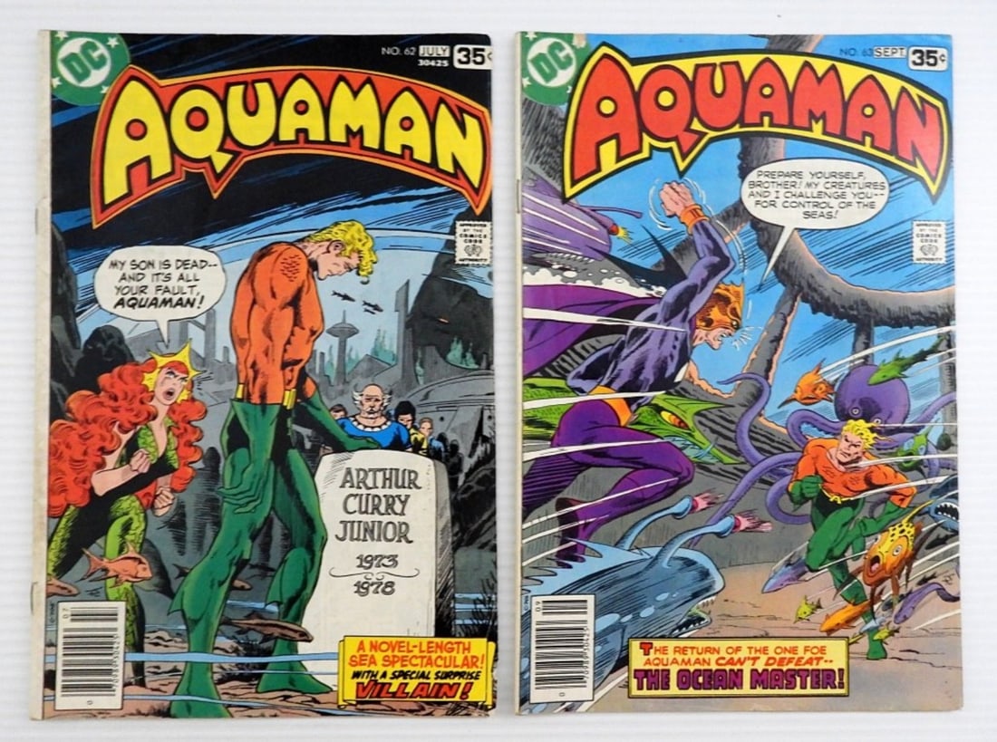 (2) 1978 DC AQUAMAN COMIC BOOKS (1 of 2)