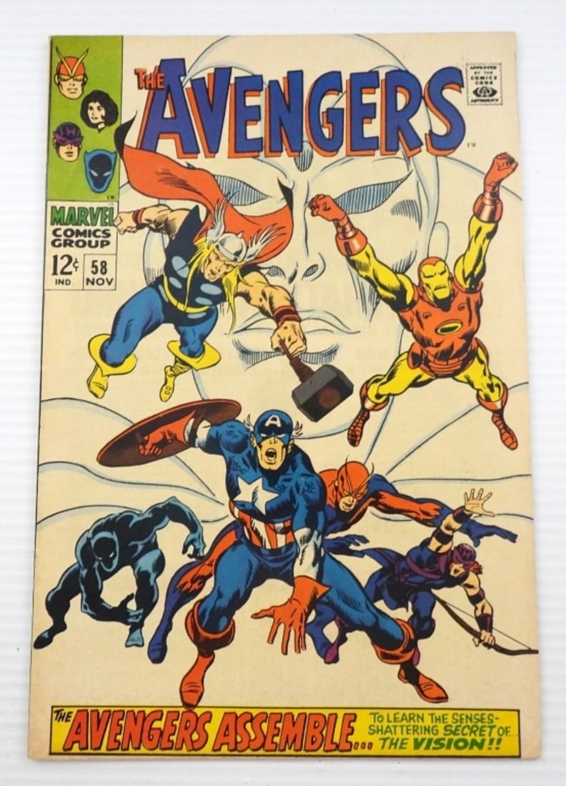 AVENGER #58 MARVEL 1968 (1 of 2)