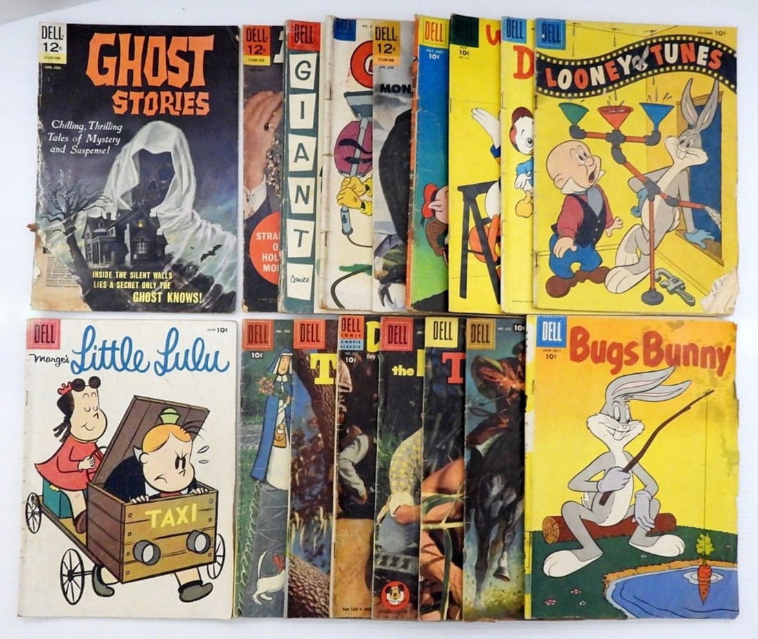 (17) DELL VINTAGE COMIC LOT (1 of 3)