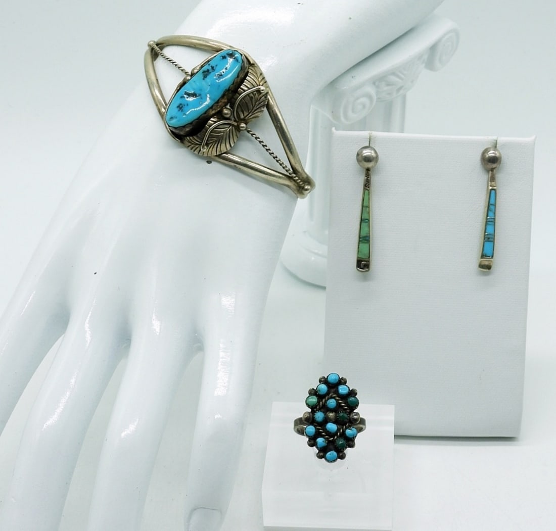 Vintage Turquoise Set of 3 (1 of 5)