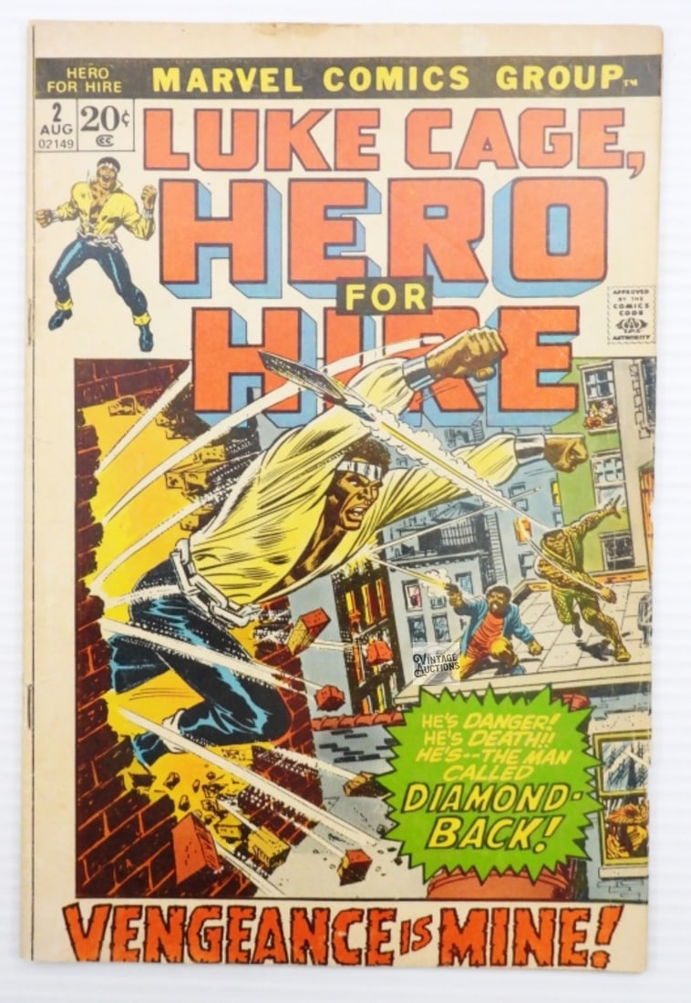 HERO FOR HIRE #2 MARVEL COMIC (1 of 3)