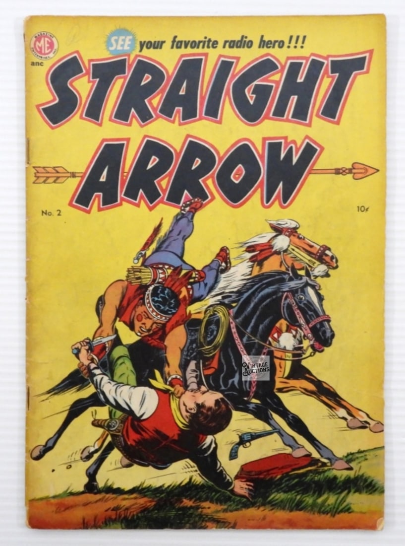 Straight Arrow Comic Book #2 (1 of 3)