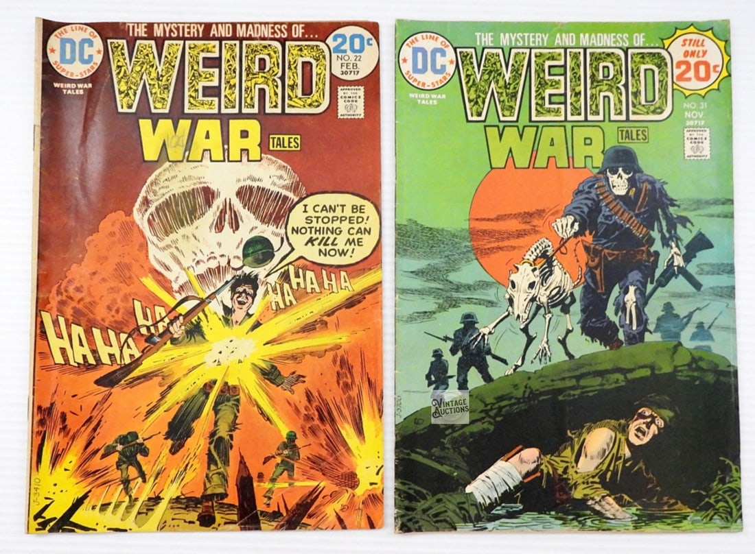 (2) VINTAGE DC COMICS WEIRD WAR TALES (1 of 2)