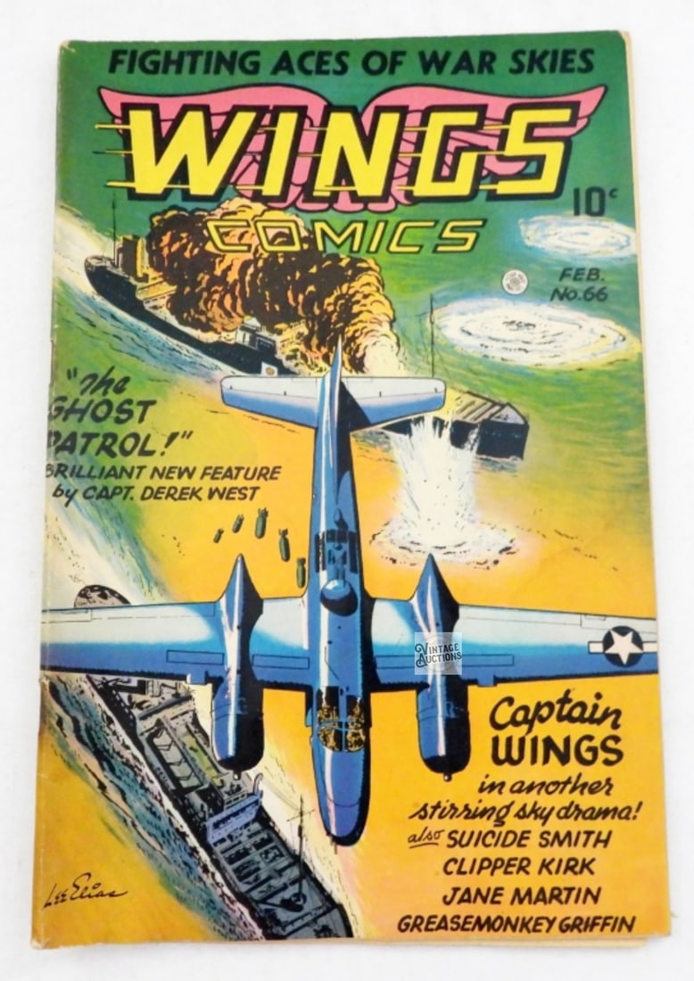 Wings Comics #66 Fiction House 1946 (1 of 2)
