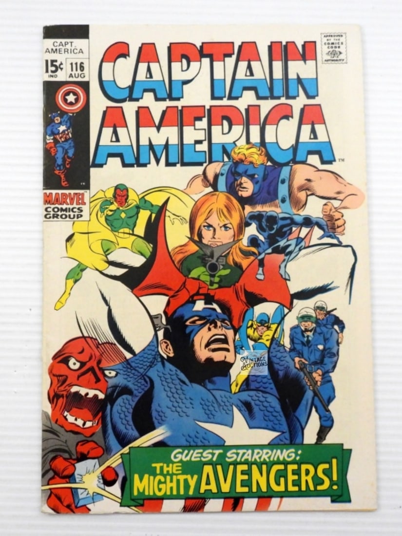CAPTAIN AMERICA #116 MARVEL - CLASSIC (1 of 2)