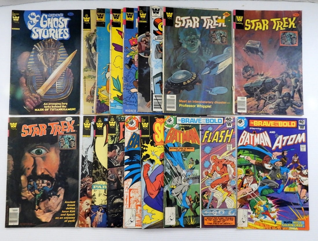 (18) WHITMAN COMICS - STAR TREK, (1 of 3)