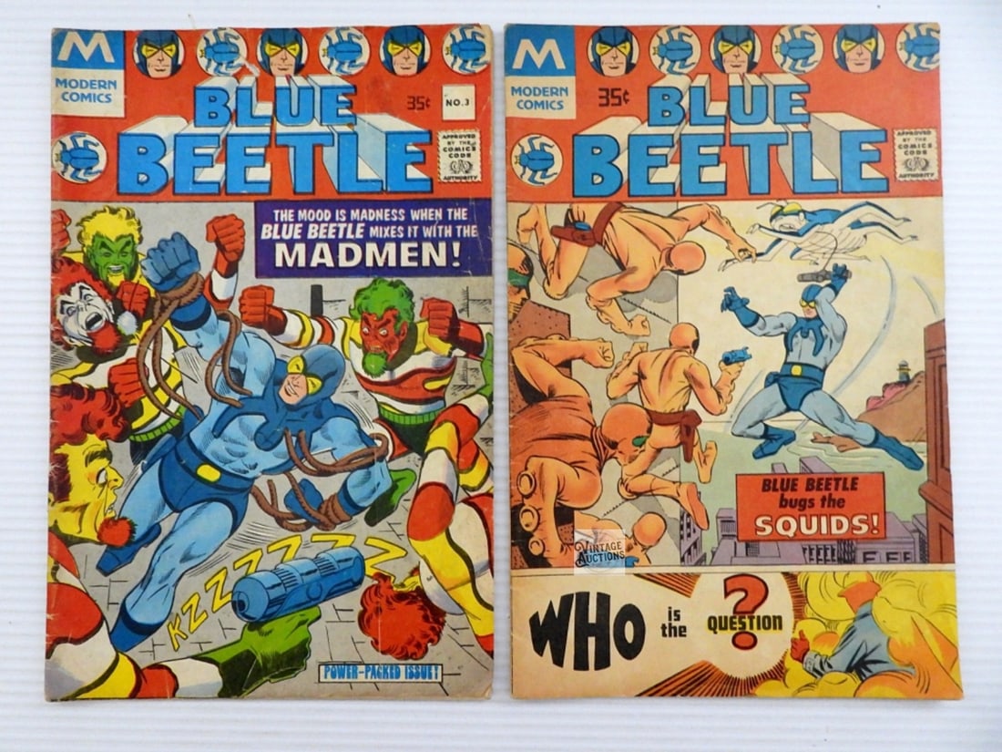 (2) 1977 BLUE BEETLE  MODERN COMICS, #1 (1 of 2)