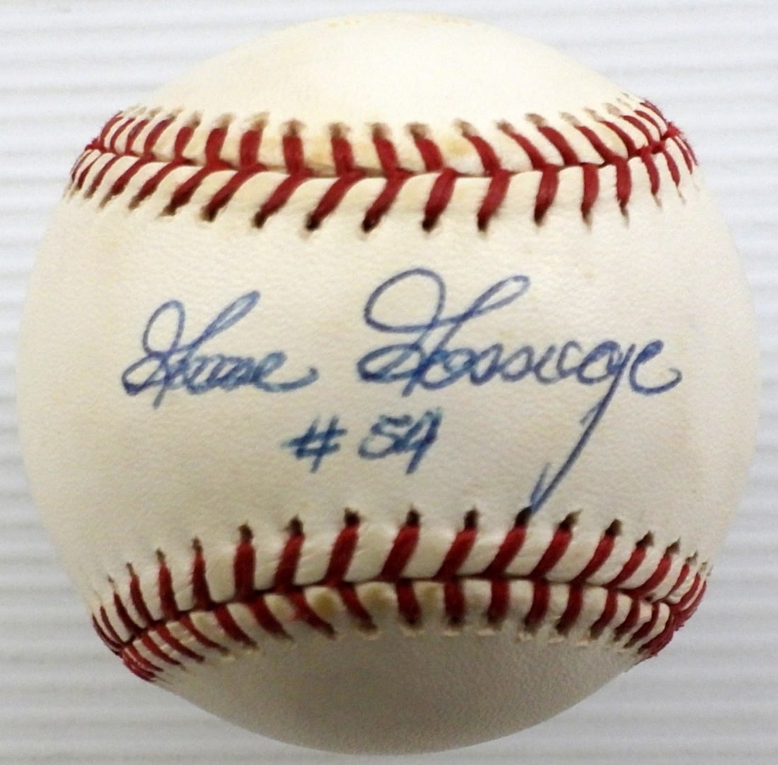 GOOSE GOSSAGE #54 AUTO BASEBALL (1 of 2)