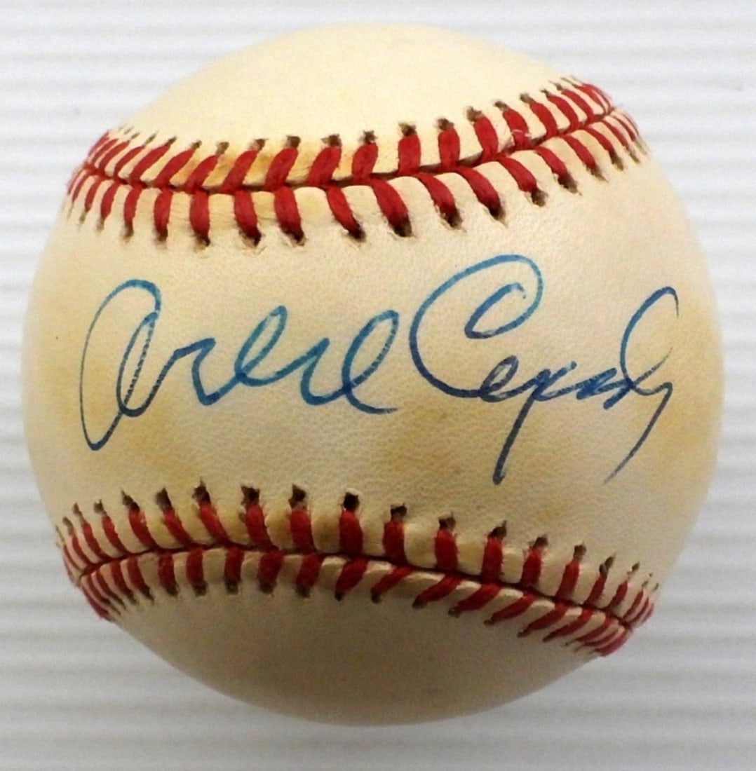 ORLANDO CEPEDA AUTO BASEBALL JSA (1 of 2)