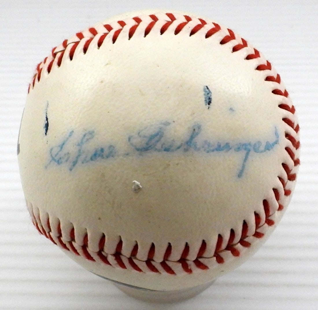 CHAS CHARLIE GEHRINGER AUTO BALL: TIGERS BALL - NO COA