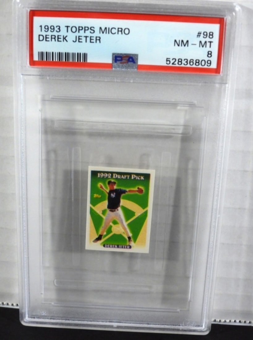 1993 Topps Micro #98 Derek Jeter Rookie (1 of 3)