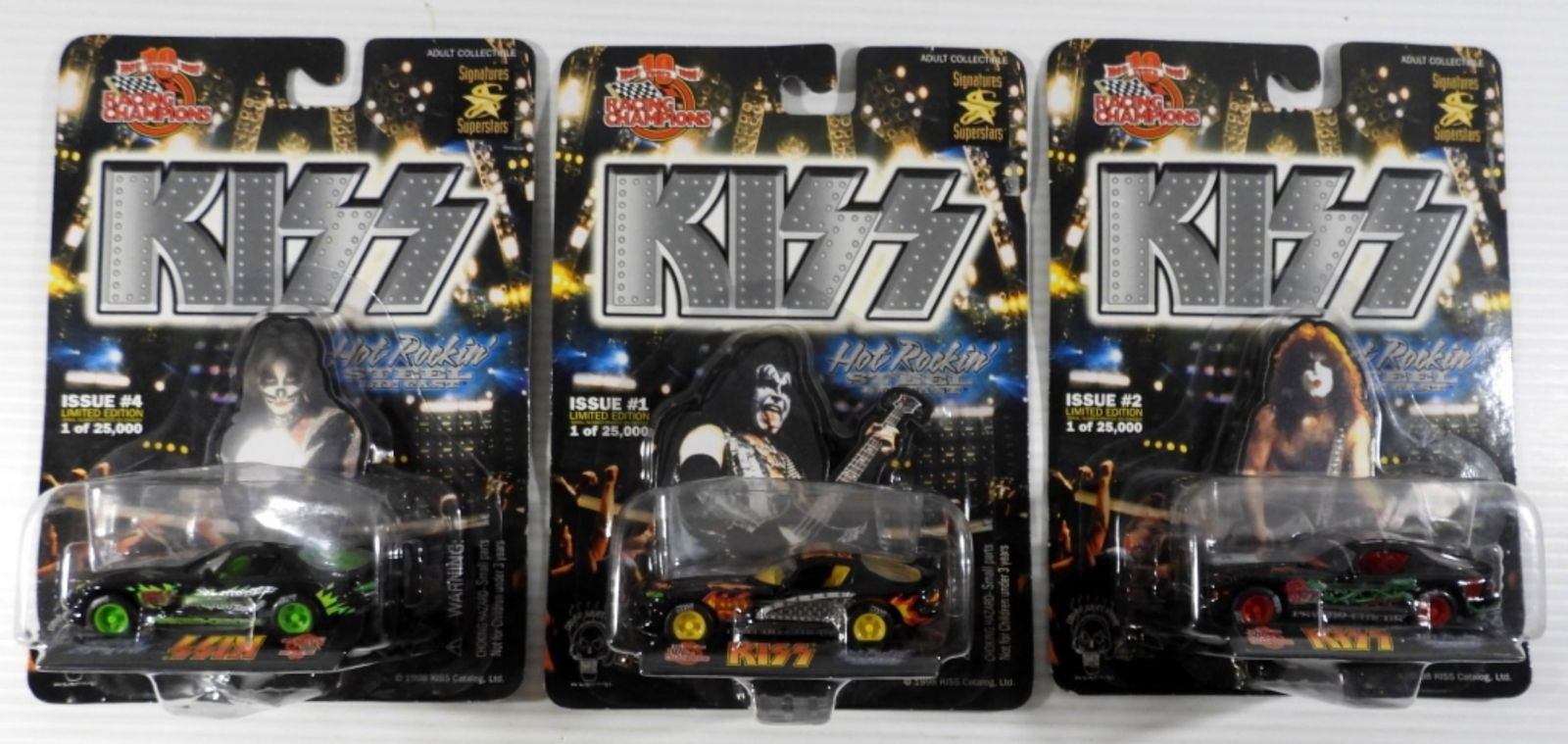 (3) VINTAGE KISS POP CULTURE CARS (1 of 2)