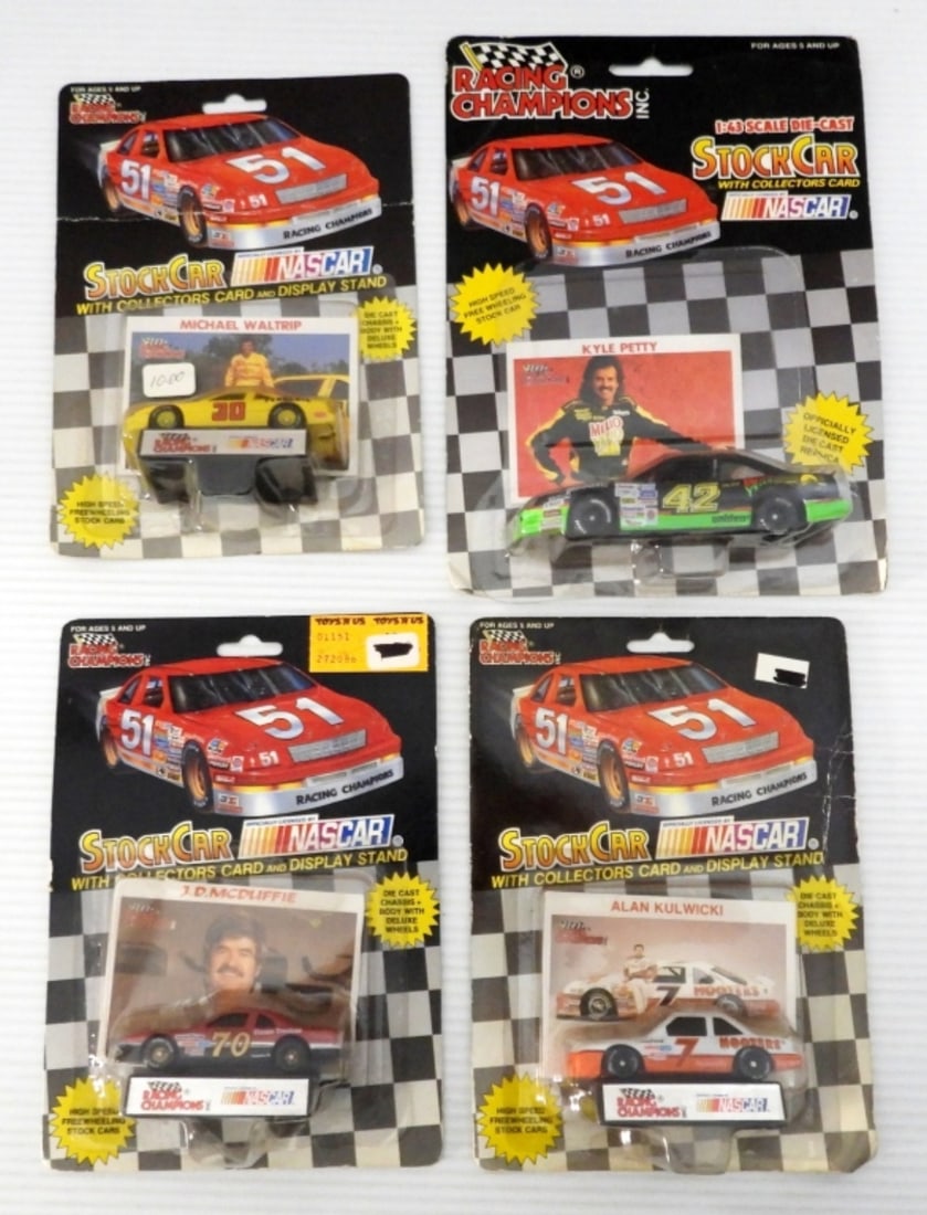 (4) VINTAGE RACING CHAMPIONS NASCAR (1 of 2)