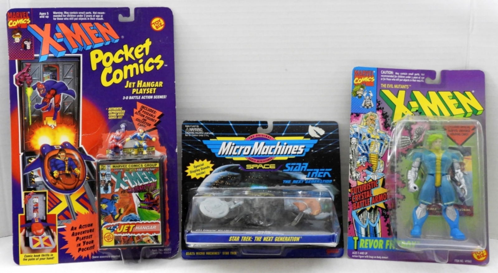 (3) VINTAGE FIGURES IN ORIGINAL BOXES (1 of 2)