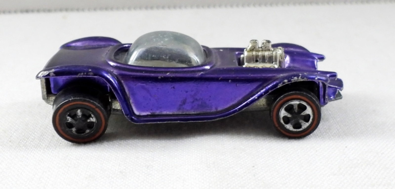 1969 HOT WHEELS REDLINE BEATNIK BANDIT: 1969 MATTEL HOT WHEELS REDLINE BEATNIK BANDIT, PURPLE - VERY NICE CONDITION