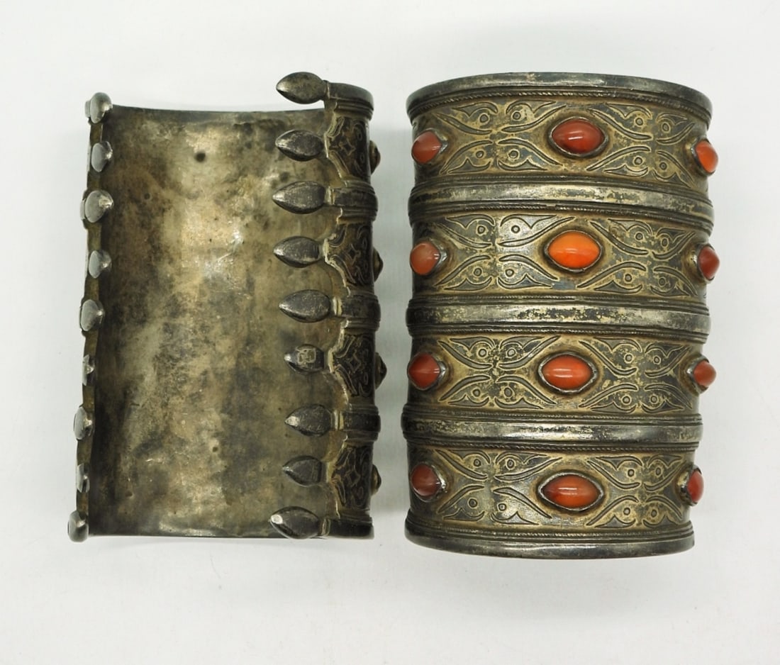 Turkmenistan Tekke Carnelian Bracelets (1 of 2)