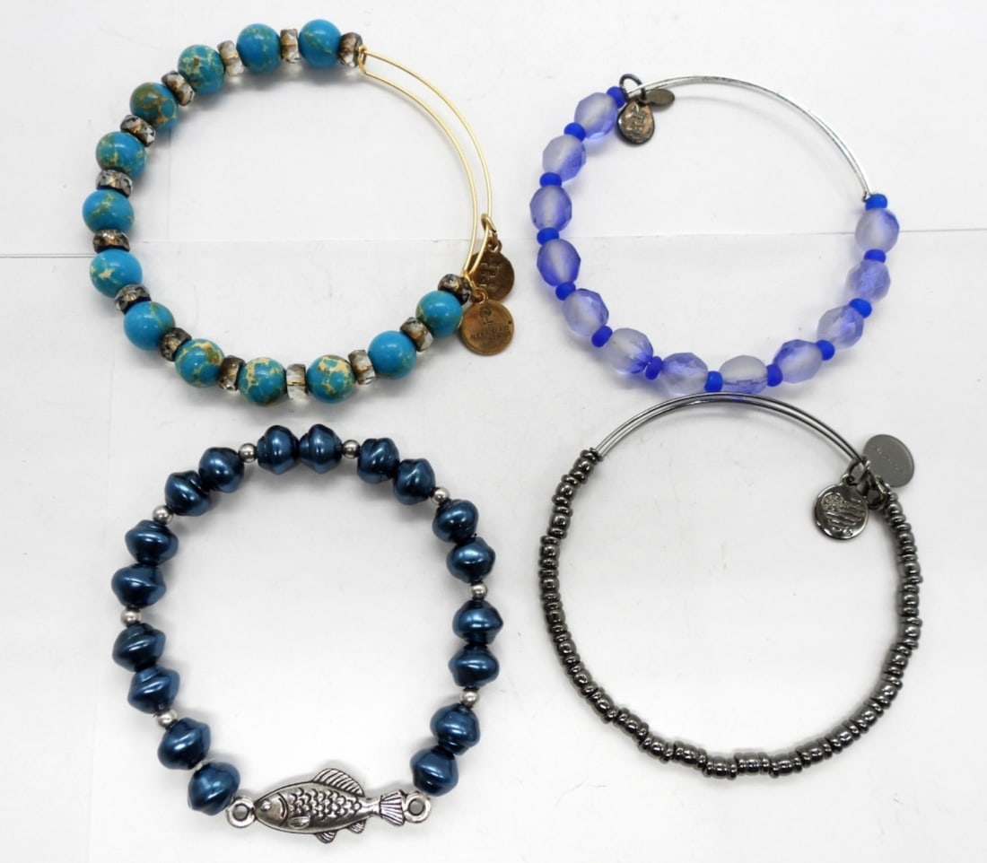 Alex & Ani Sea Themed Bracelets (1 of 2)