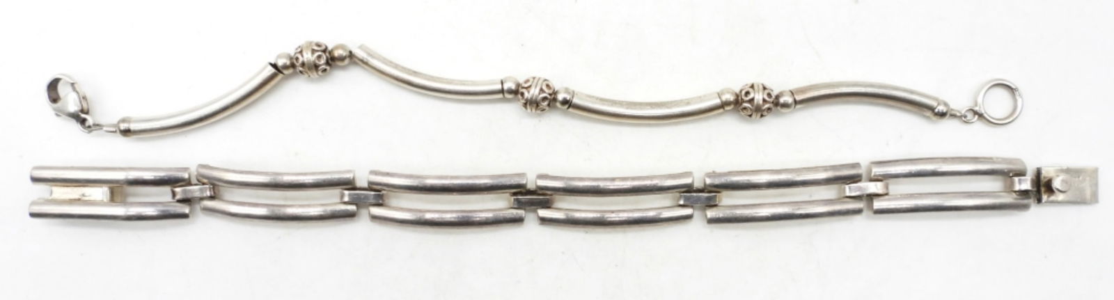 (2) STERLING WOMENS BRACELETS (1 of 2)