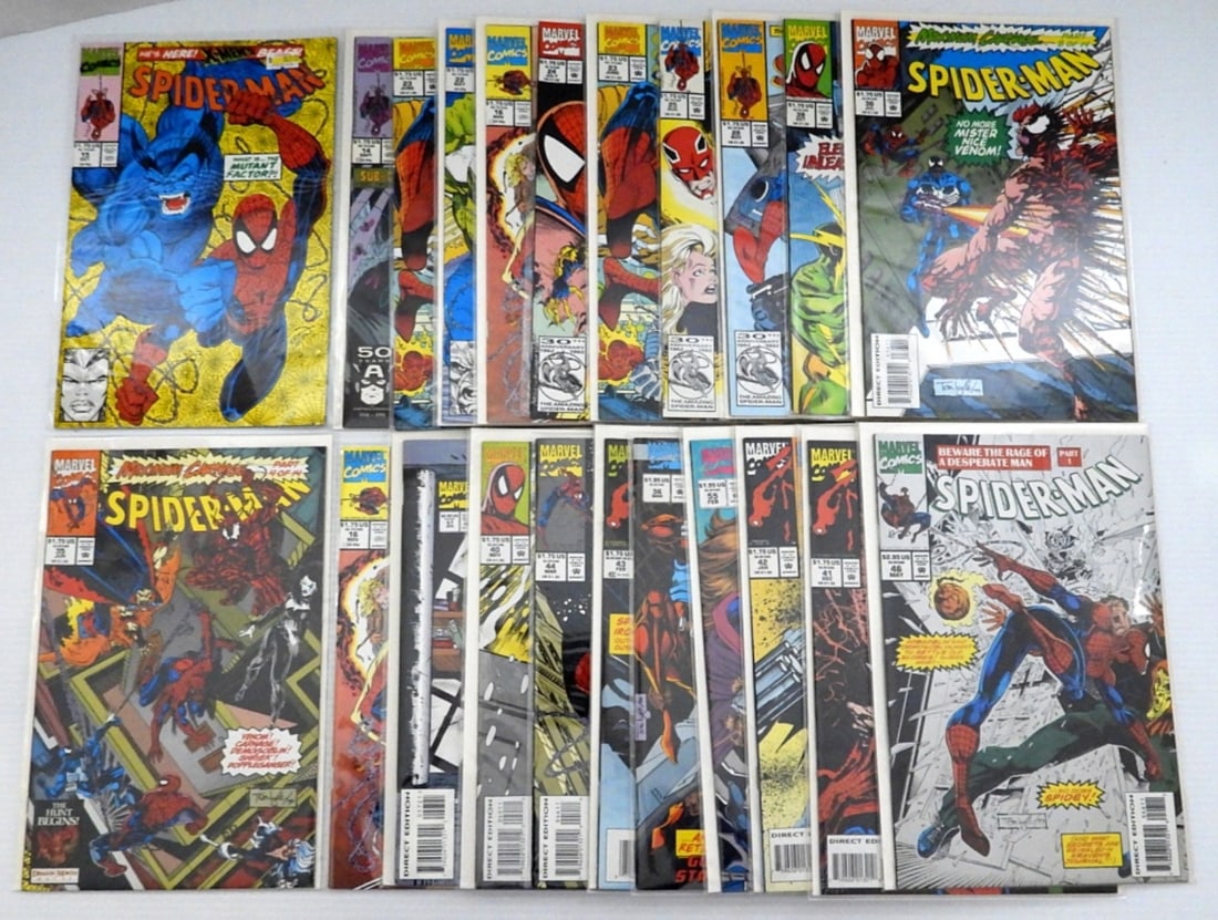 (22) VINTAGE SPIDER-MAN MARVEL COMICS (1 of 3)