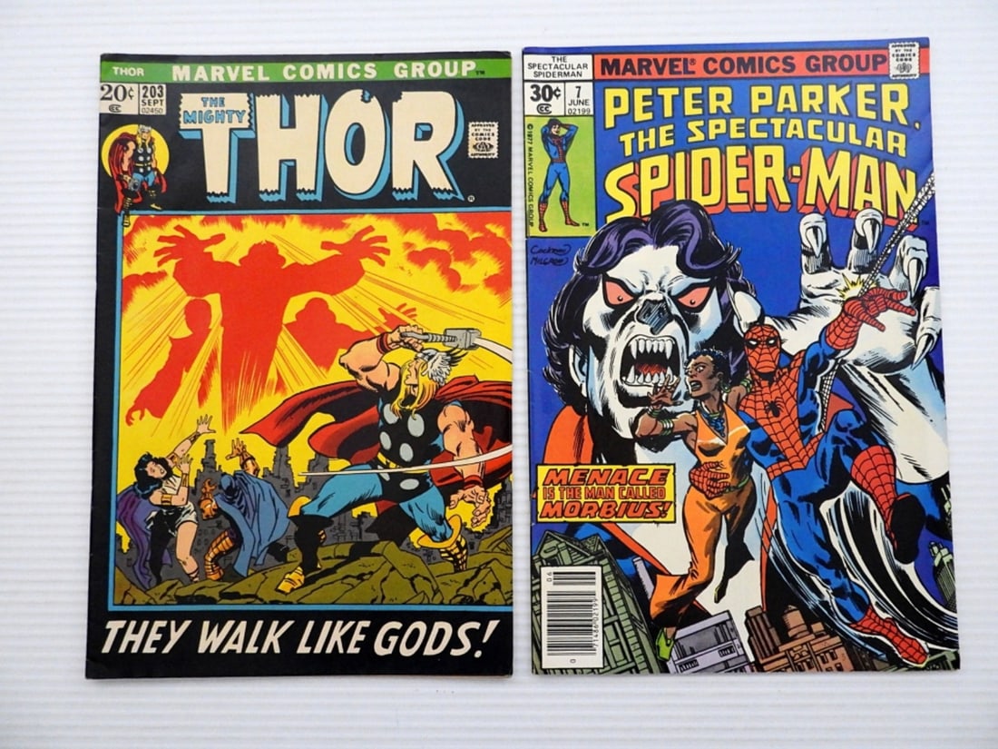 (2) MARVEL COMICS GROUP #7 PETER PARKER (1 of 2)