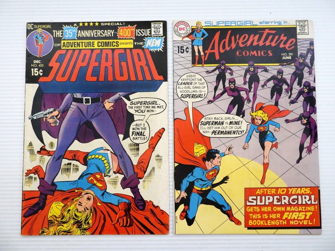 (2) DC COMICS - SUPERGIRL #400 & (1 of 2)