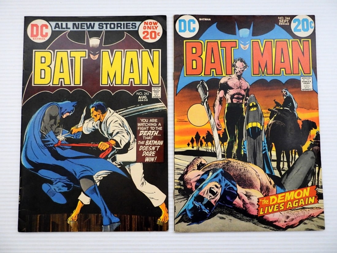 (2) DC COMICS - BATMAN #243 & #244 (1 of 2)