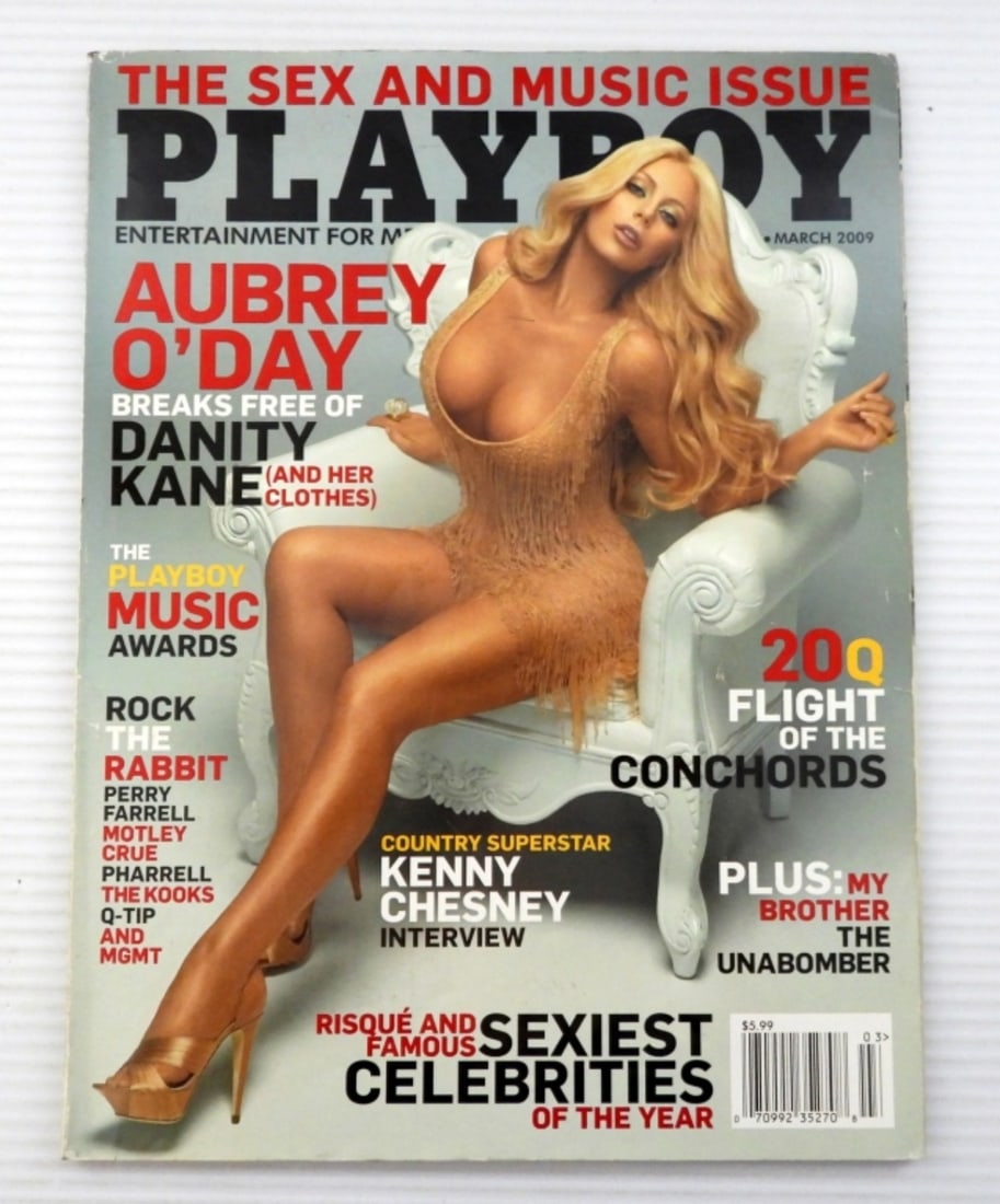 2009 PLAYBOY MAGAZINE - AUBREY O-DAY (1 of 2)