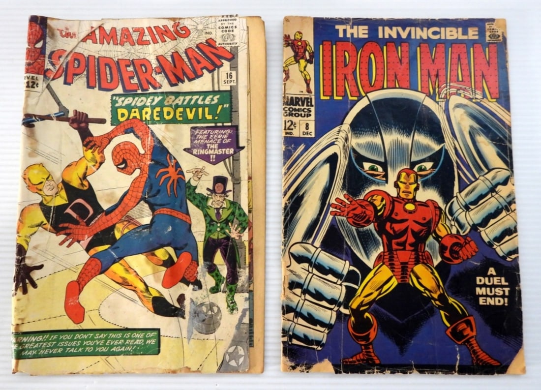 (2) VINTAGE MARVEL 12 CENT COMICS (1 of 2)