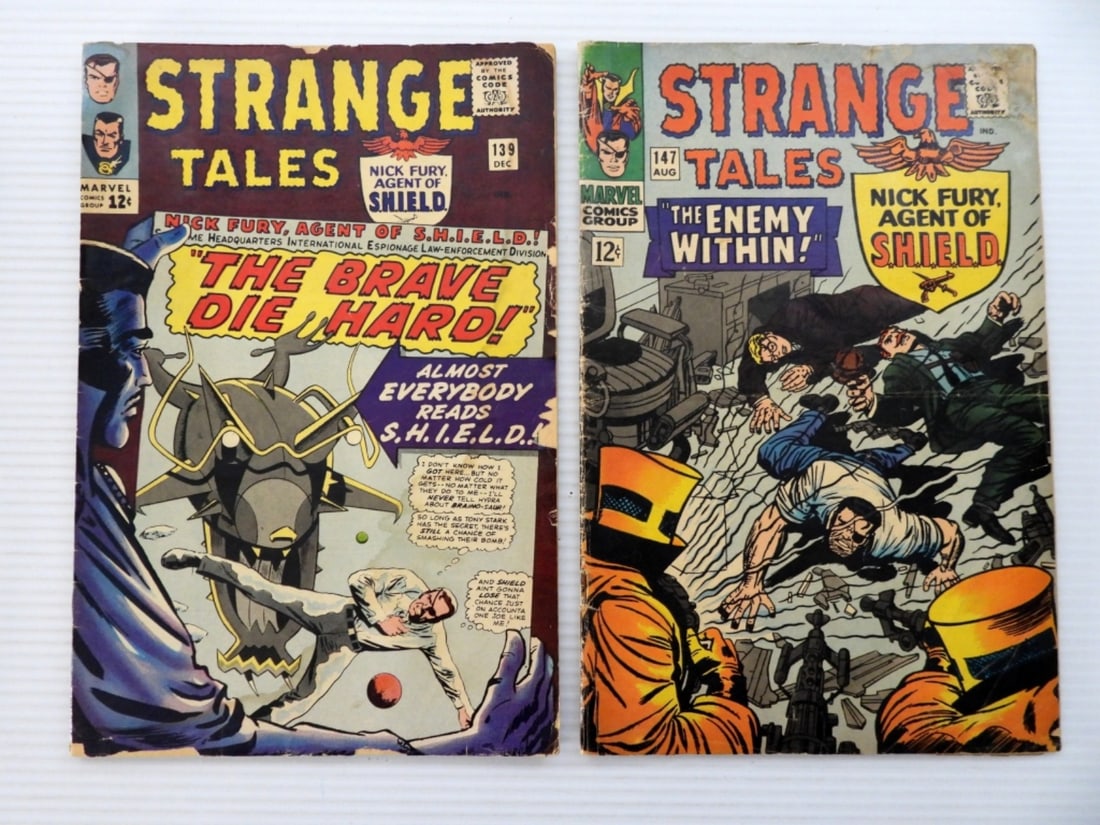 (2) MARVEL STRANGE TALES COMIC BOOKS (1 of 2)