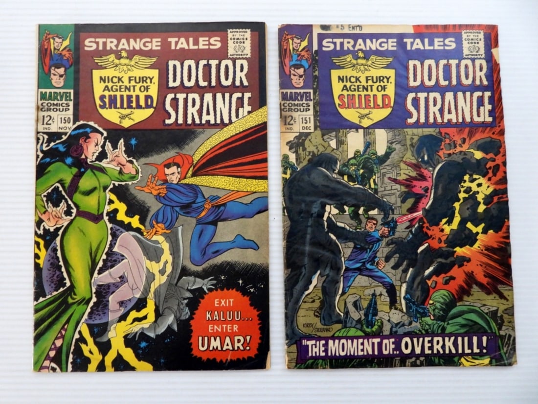 (2) MARVEL STRANGE TALES COMIC BOOKS (1 of 2)