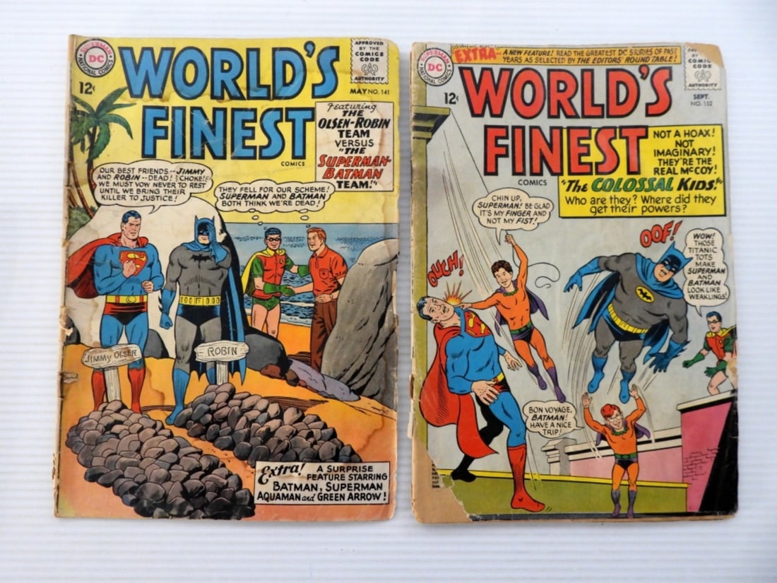 (2) VINTAGE DC WORLD'S FINEST COMICS (1 of 2)