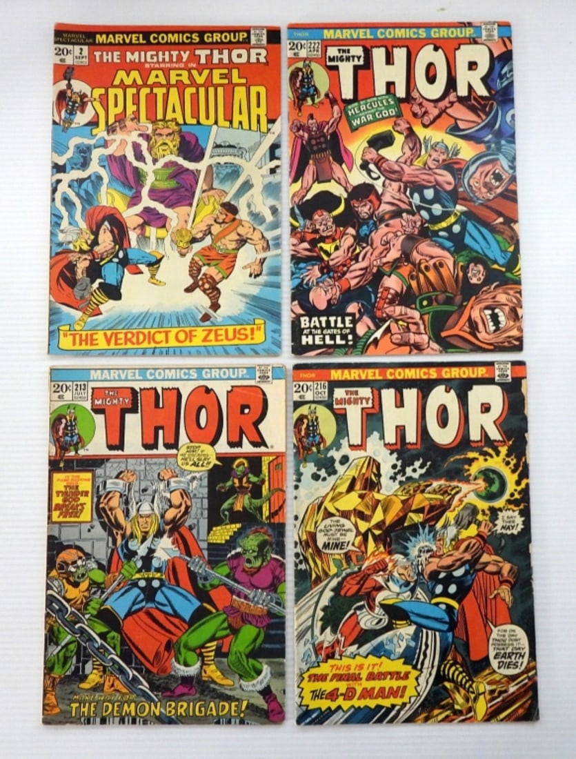 (4) 20 CENT THE MIGHTY THOR COMICS (1 of 2)