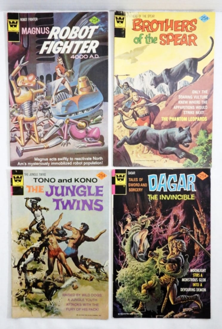 (4) WHITMAN MIXED COMIC LOT (1 of 3)