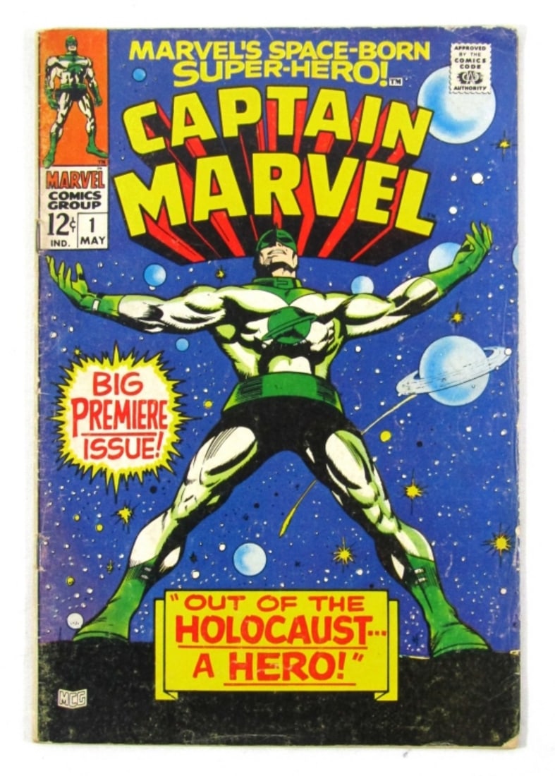 CAPTAIN MARVEL #1 (MARVEL 1968) 1st Solo Title (1 of 2)